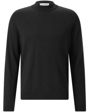 Roberto Collina Round-Neck Knitwear - Nero