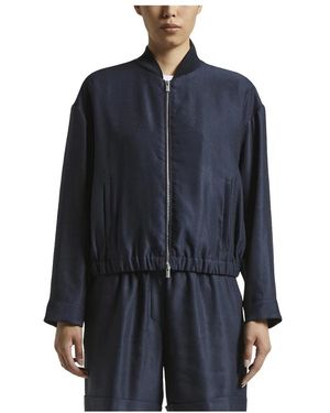 Peserico Bomber Jackets - Blauw