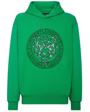 Philipp Plein Hoodies - Groen
