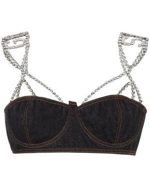 Gcds Sleeveless Tops - Negro