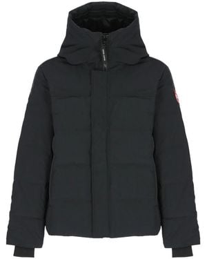 Canada Goose Jassen ,Zwart ,Leer Mac Millan Parka