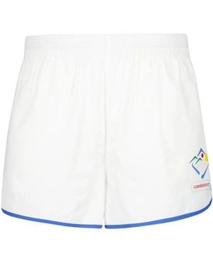 CASABLANCA Short Shorts - White