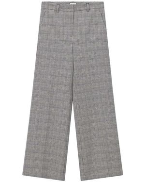 Seductive Wide Trousers - Grigio