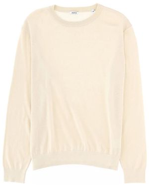 Aspesi Round-Neck Knitwear - Natural
