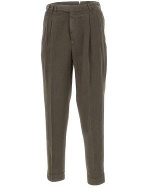 PT Torino Straight Trousers - Grey