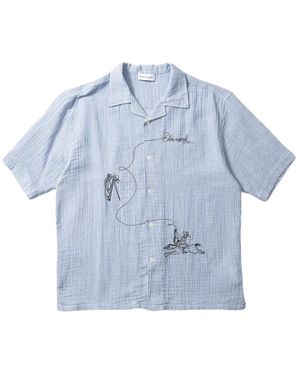 Edmmond Studios Short Sleeve Shirts - Bleu