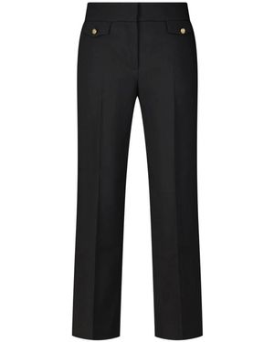 Seductive Straight Trousers - Noir