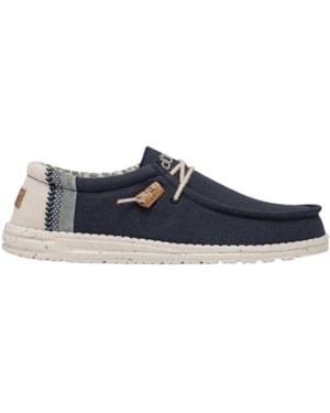 HEYDUDE Laced Shoes - Blu
