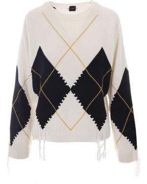 Pinko Maglione Berna Traforato - Schwarz