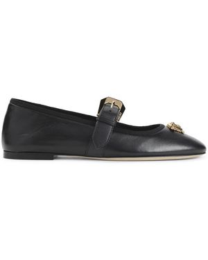 Versace La Medusa Ballerinas - Zwart