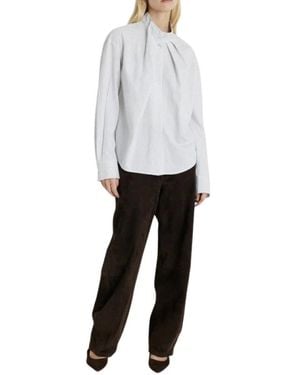 Margaux Lonnberg Overhemden ,Wit ,Katoen India Shirt