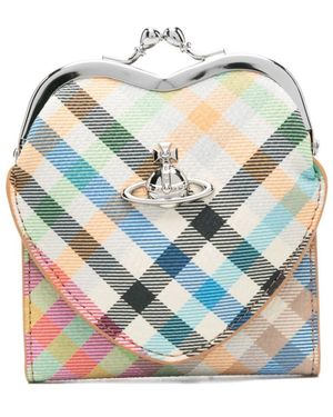 Vivienne Westwood Heart Clasp Wallet - Blau