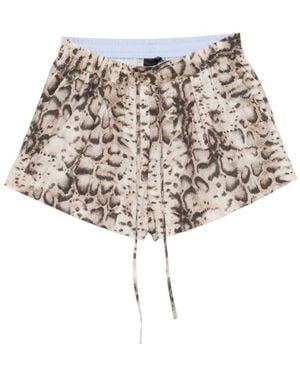 Pinko Short Shorts - Neutro