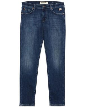 Roy Rogers Blaue rinse-wash slim fit jeans