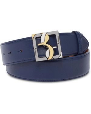 Billionaire Leren Riem - Blauw