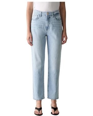Guess Jeans ,Blauw ,Katoen New Mom Jeans