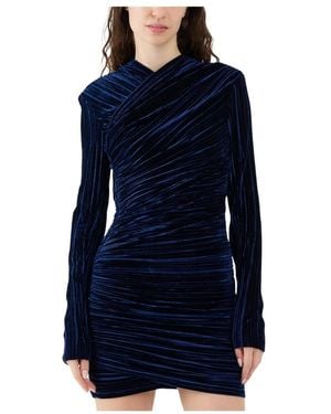 Sabina Musayev Short Dresses - Blue