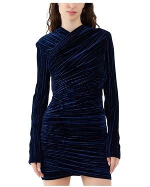 Sabina Musayev Short Dresses - Blue