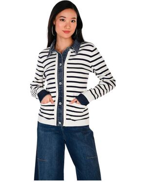 FRANK LYMAN Strickjacke 264855 - Blau