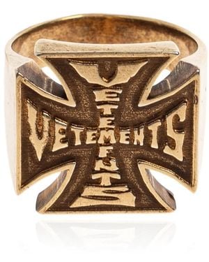 Vetements Rings - Metallic