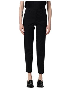 PT Torino Cropped Trousers - Black