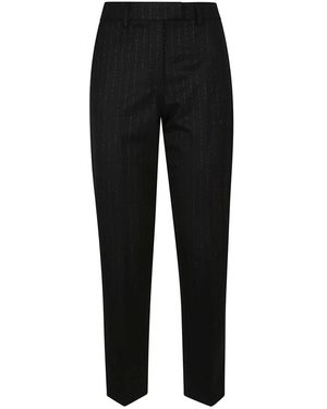 True Royal Straight Trousers - Nero