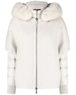 Moorer Winter Jackets - Blanc