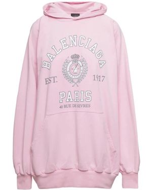 Balenciaga Hoodies - Pink