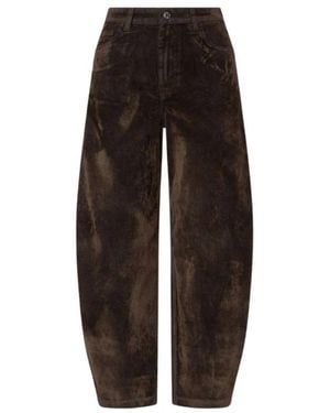 Liu Jo Wide Trousers - Marrón