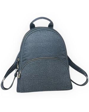 Borbonese Backpacks - Blue