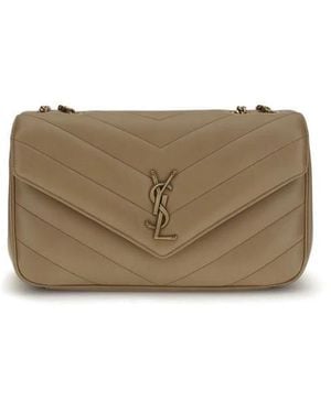 Saint Laurent Shoulder Bags - Grijs
