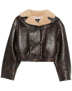 Etro Leder-Oberbekleidung - Schwarz
