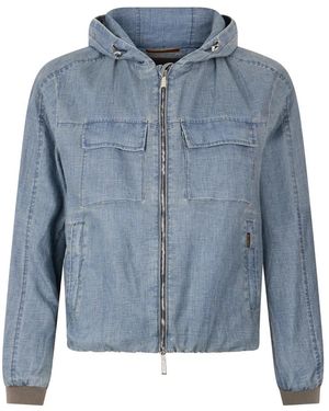 Moorer Denim Jackets - Blue