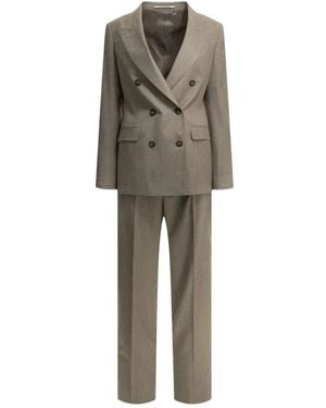 Tagliatore Parigi Double-Breasted Suit - Grijs