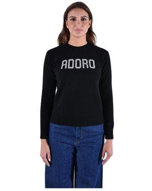 MC2 Saint Barth Round-Neck Knitwear - Black