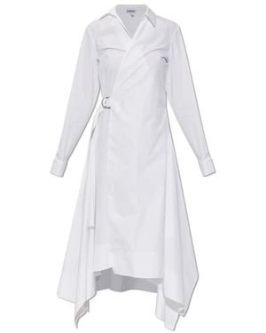 Loewe Midi Dresses - Blanco