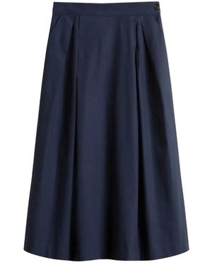 Woolrich Midi Skirts - Blu