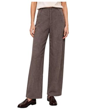 Kocca Broeken ,Bruin ,Leer Wijde Broek