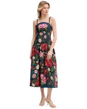 Barbour Midi Dresses - Rojo
