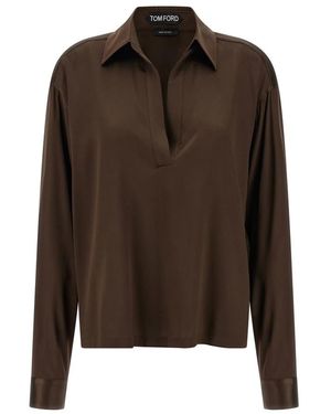 Tom Ford Blouses - Brown
