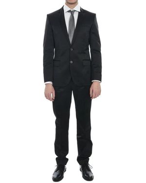 HUGO Single Breasted Suits - Negro