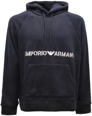 Armani Hoodies - Blue
