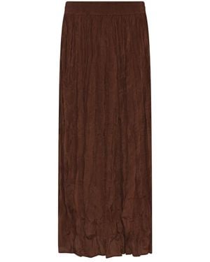 Heartmade Midi Skirts - Brown