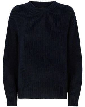 Pinko Round-Neck Knitwear - Blue