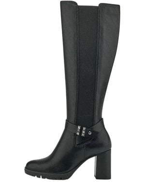 Tamaris Schwarze Essentials Stiefel Mit Touch-It Sohle