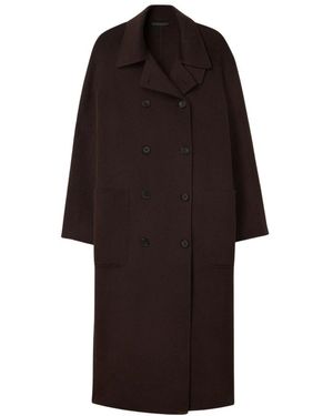 Filippa K Amelia Doublé Mantel - Schwarz