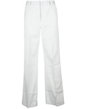 Jil Sander Straight Trousers - Bianco