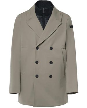 Rrd Double-Breasted Coats - Grey