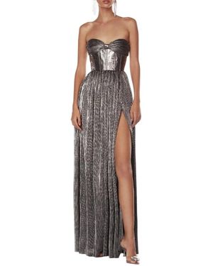 Bronx and Banco Kleedjes ,Grijs ,Polyester Florence Gown