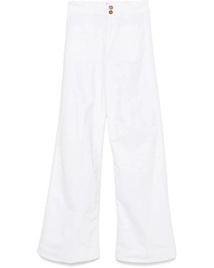 The Seafarer Wide Jeans - Blanco